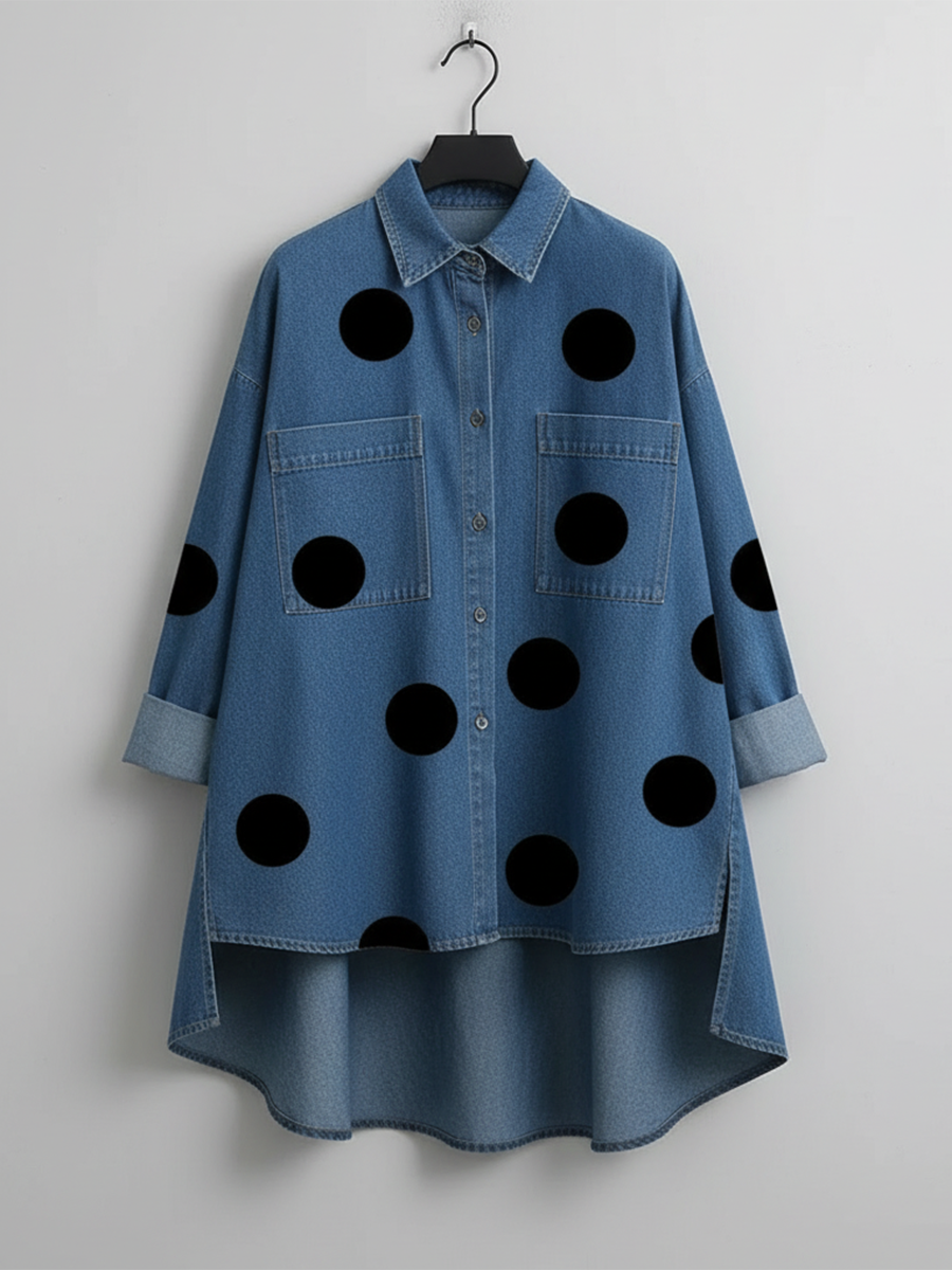 Kelsey - Blouse brodée au toucher doux