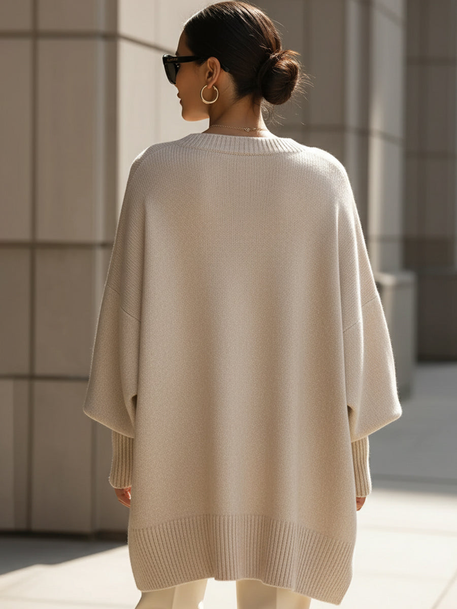 Ashlyn - Pull oversize au toucher doux
