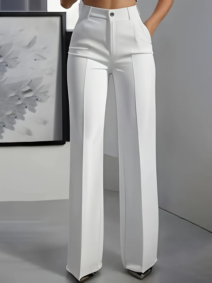 Adorisse - Pantalon taille haute à jambes larges sur-mesure