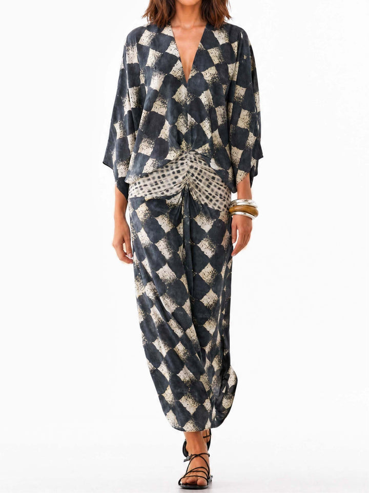 Zoriana - Robe longue au toucher doux