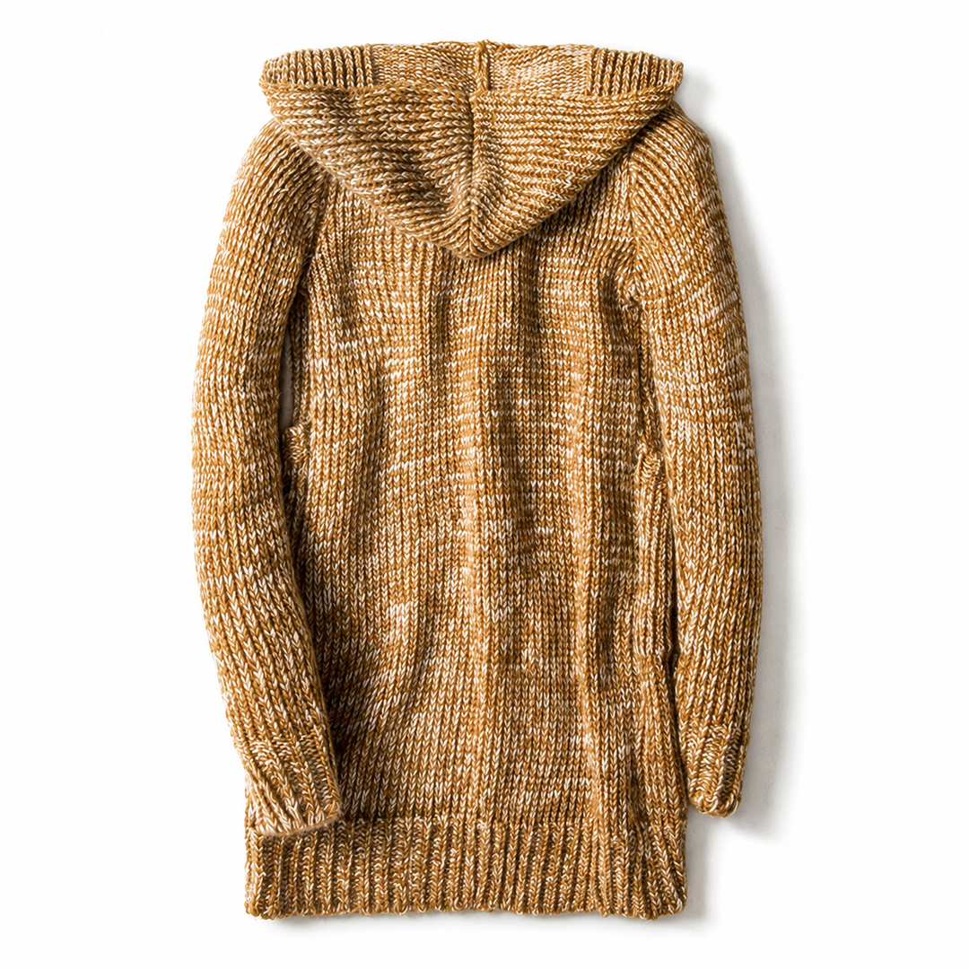 Raevan - Cardigan à capuche doux au toucher