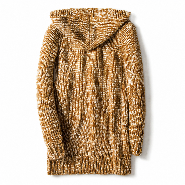 Raevan - Cardigan à capuche doux au toucher