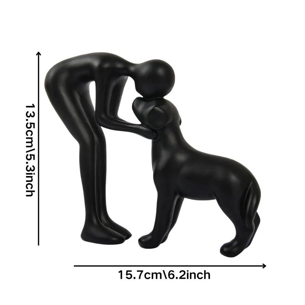 Avaloria - Statuette réconfortante pour les amoureux des chiens