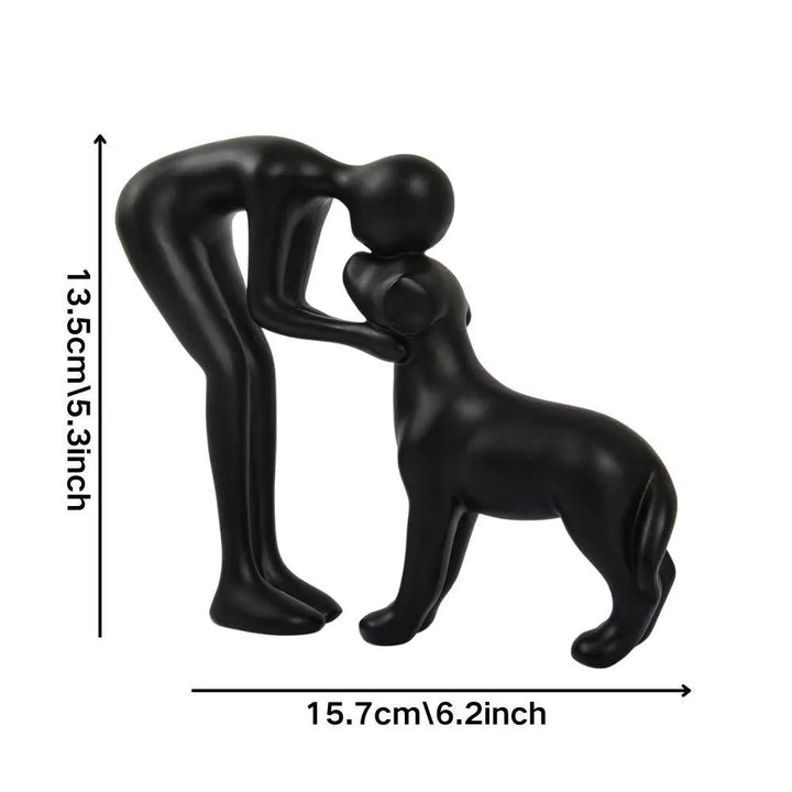 Avaloria - Statuette réconfortante pour les amoureux des chiens