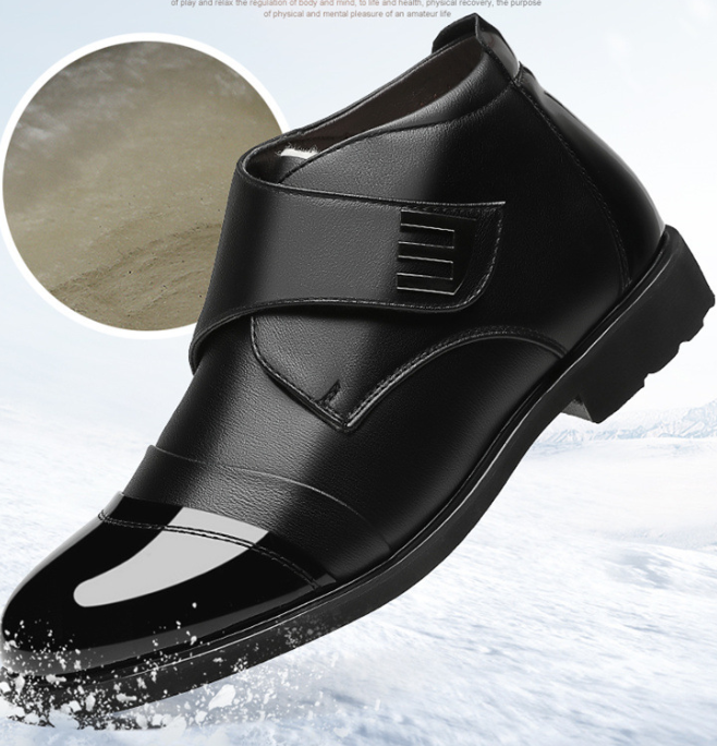 Alban - Bottines confort à bout poli