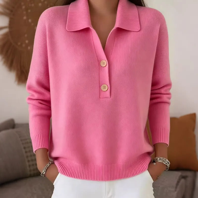 Belisara - Pull col V doux au toucher