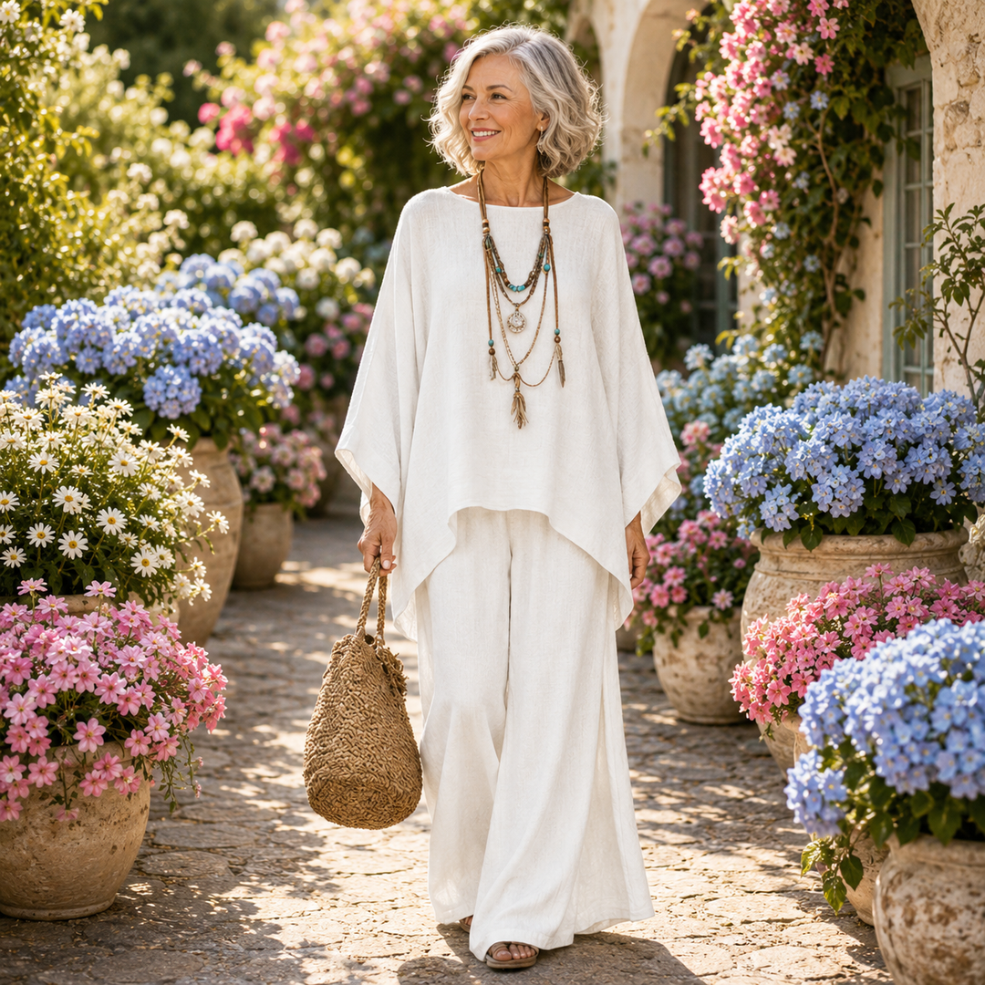 Annisette - Ensemble deux pièces ample au toucher doux