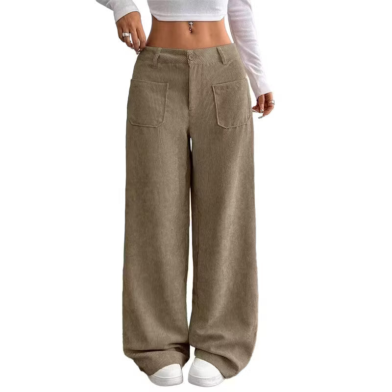 Eithne - Pantalon large au toucher doux