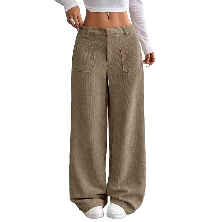 Eithne - Pantalon large au toucher doux