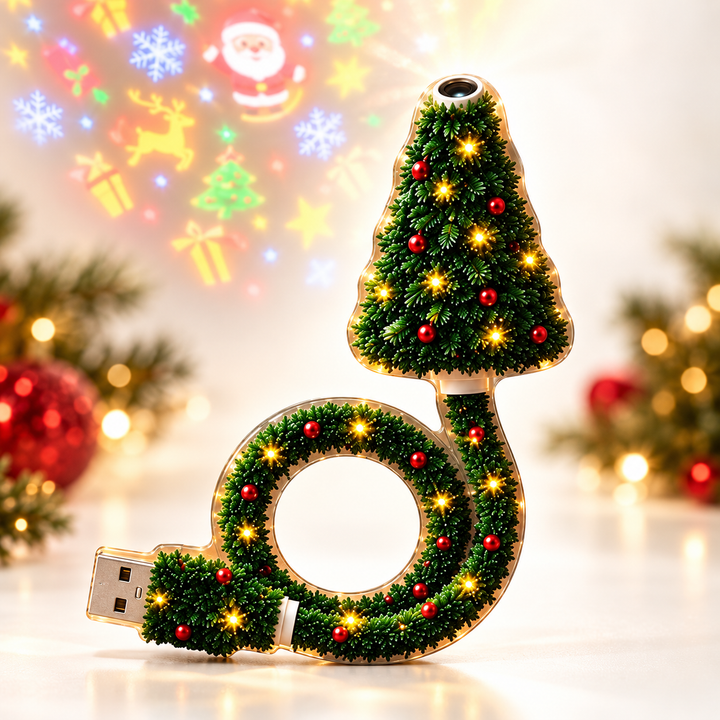 Festelle - Projecteur LED pour arbre de Noël