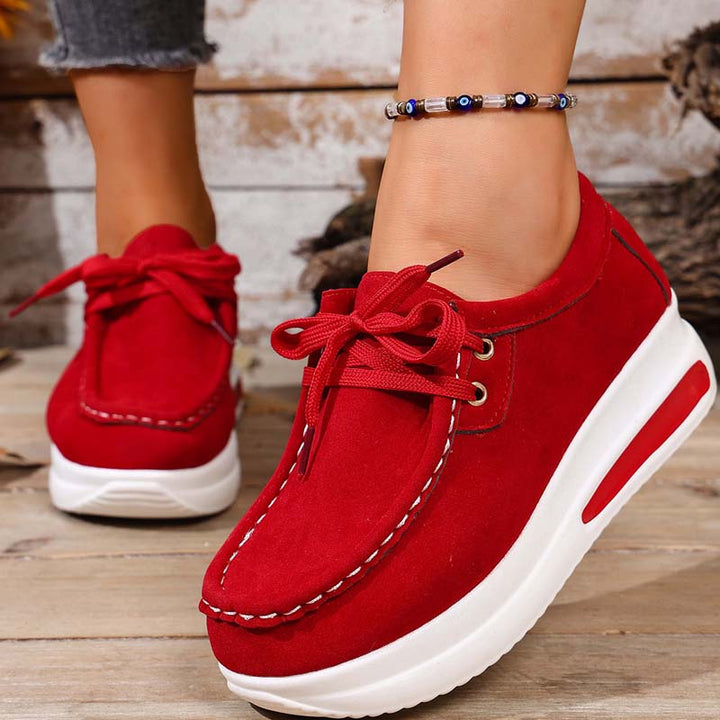 Eirwen - Sneakers à lacets avec semelle intérieure rembourrée