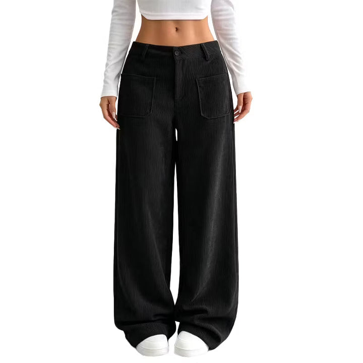 Eithne - Pantalon large au toucher doux
