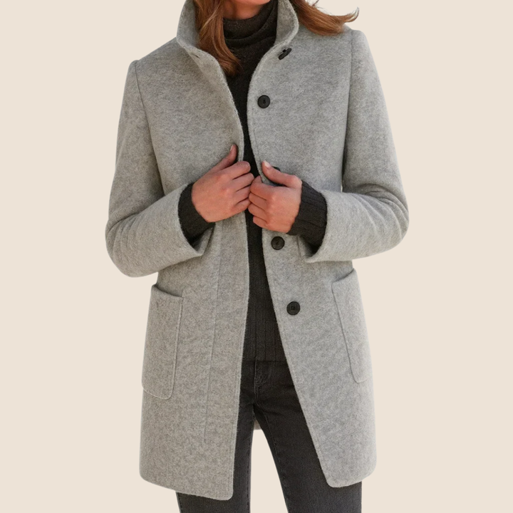 Elanique - Manteau ajusté au toucher doux