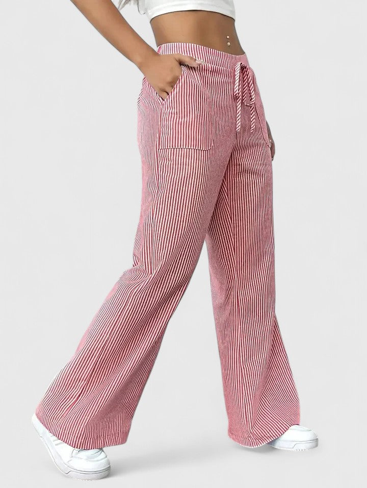 Chelsea - Pantalon à taille coulissée au toucher doux
