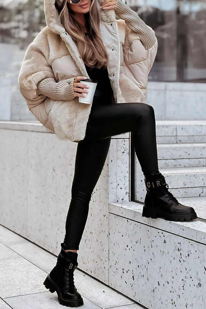 Audra - Veste d'hiver isolante à capuche