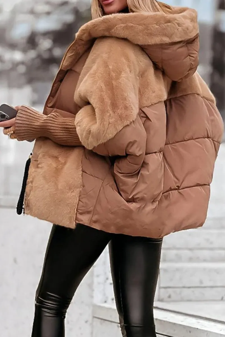 Audra - Veste d'hiver isolante à capuche