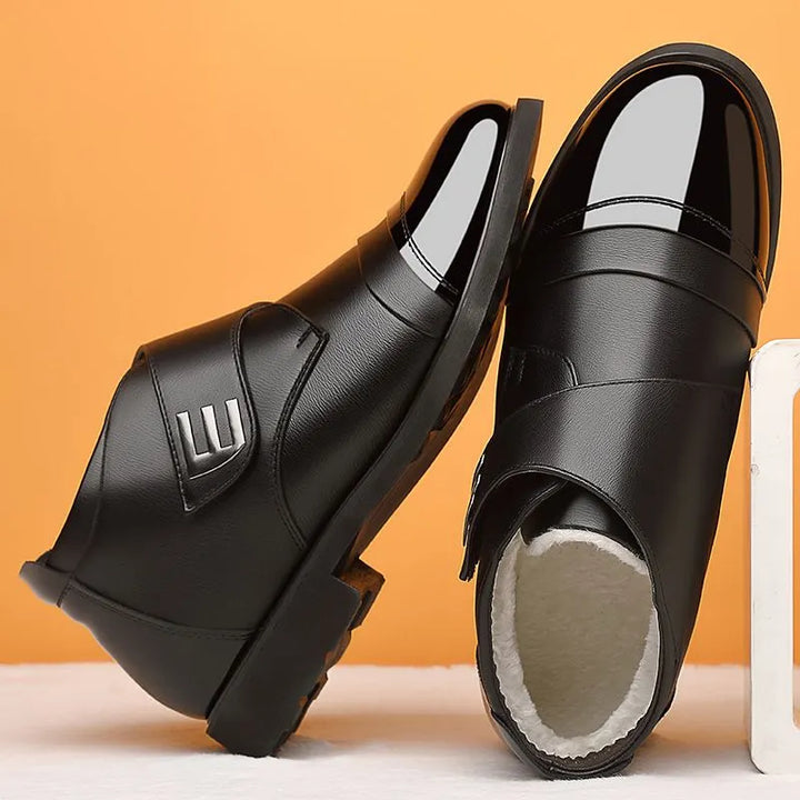 Alban - Bottines confort à bout poli