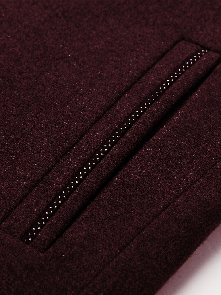 Gael - Veste tailleur à col montant