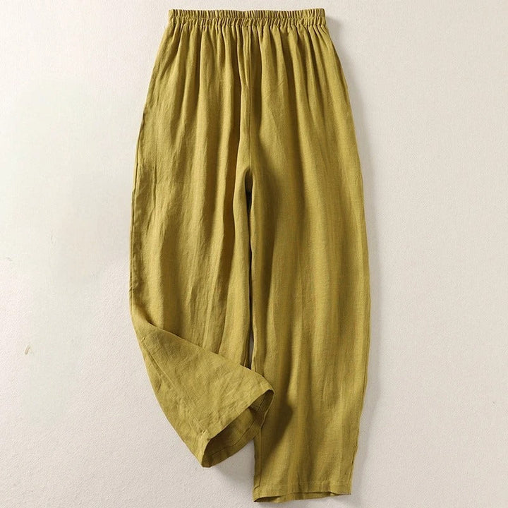 Giselora - Pantalon fluide en lin