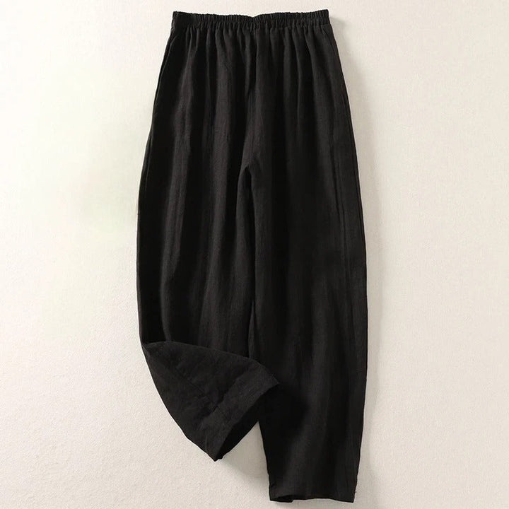 Giselora - Pantalon fluide en lin