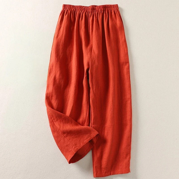 Giselora - Pantalon fluide en lin