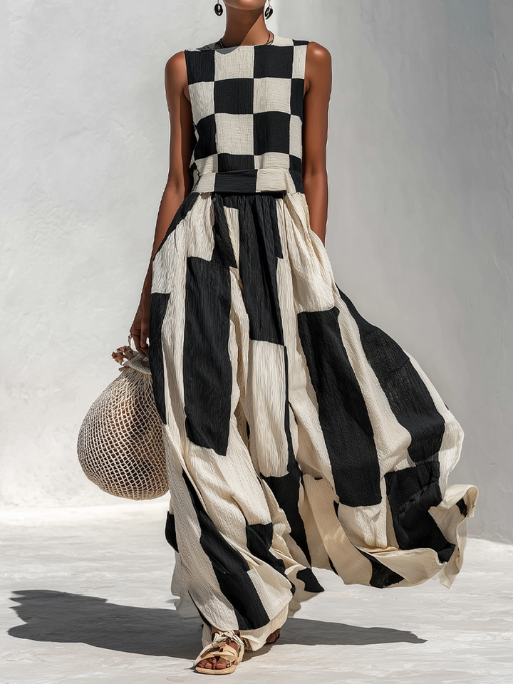 Solenna - Robe longue aérienne en lin