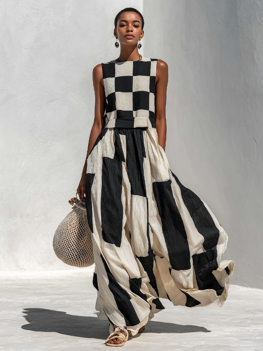 Solenna - Robe longue aérienne en lin