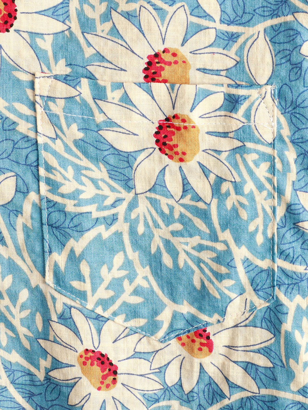 Leoric - Chemise manches courtes légère à motif fleuri