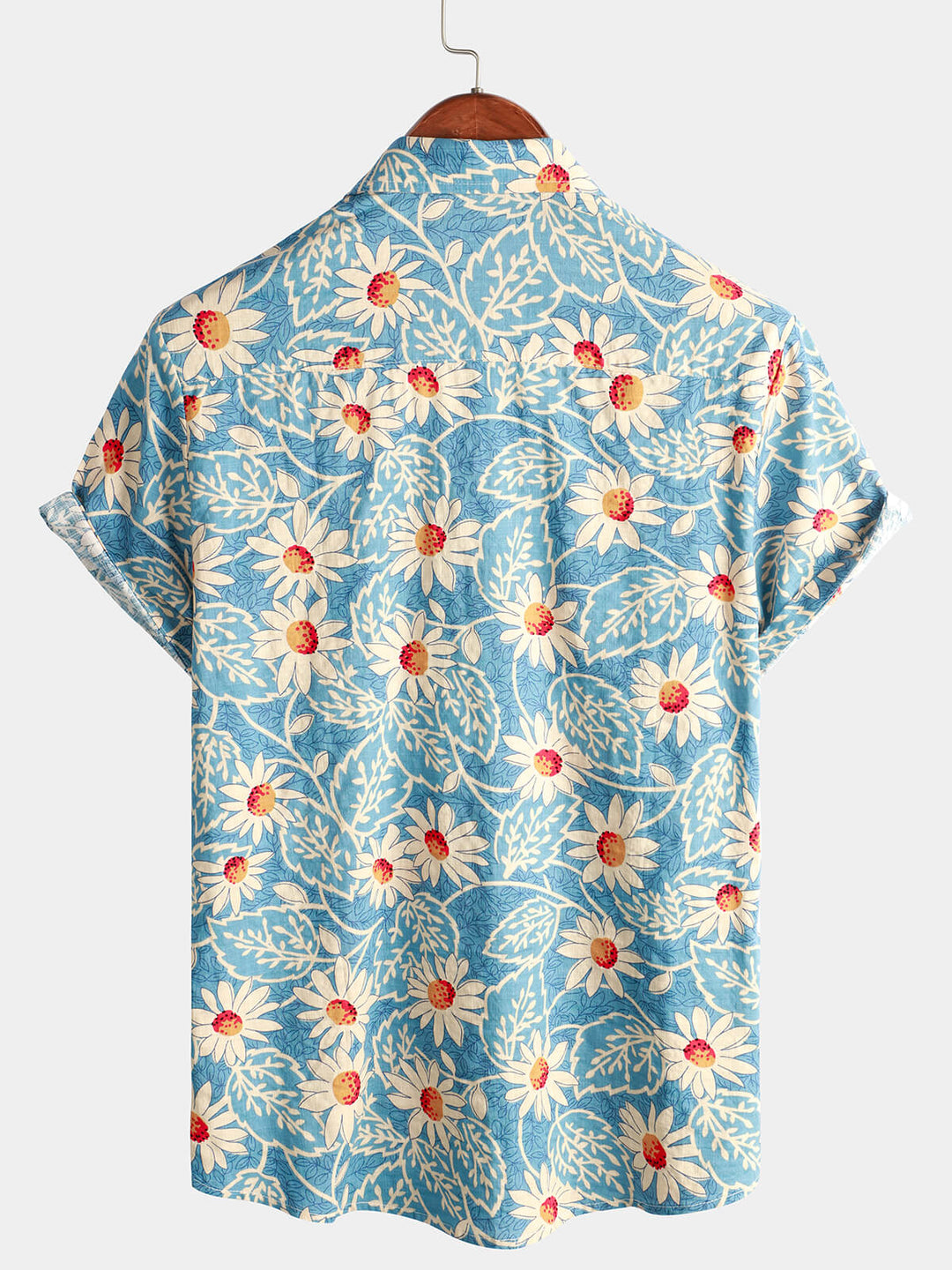 Leoric - Chemise manches courtes légère à motif fleuri