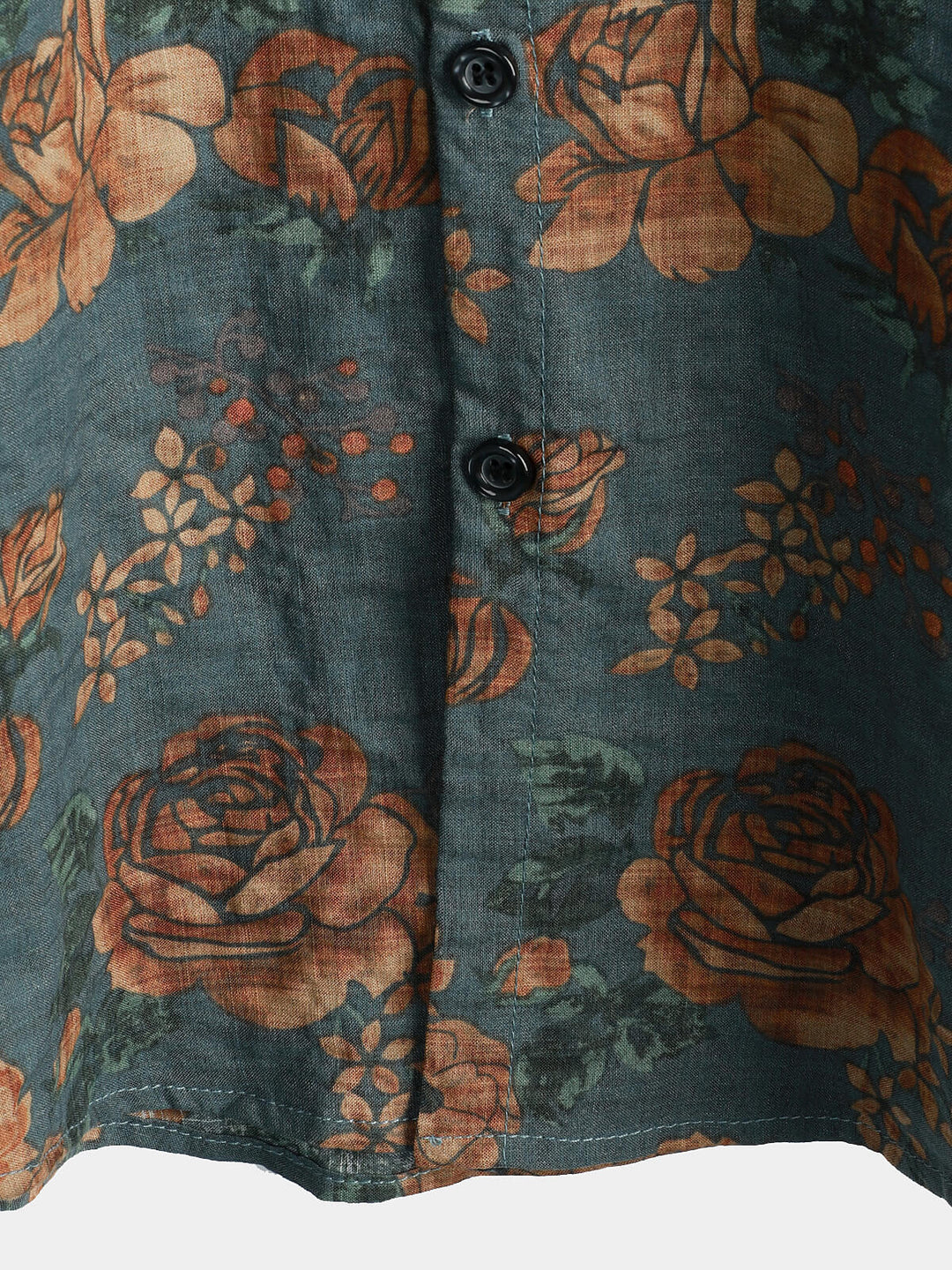 Leoric - Chemise manches courtes légère à motif fleuri