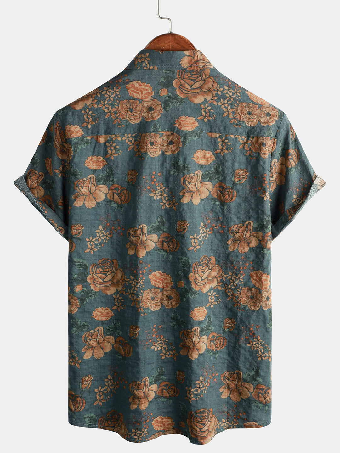 Leoric - Chemise manches courtes légère à motif fleuri