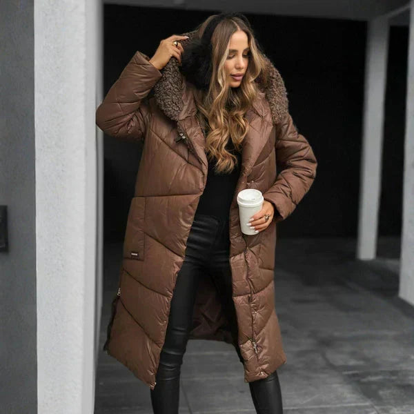 Norelline - Manteau matelassé à capuche