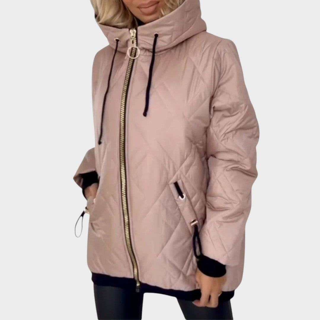 Delianne - Veste matelassée à capuche