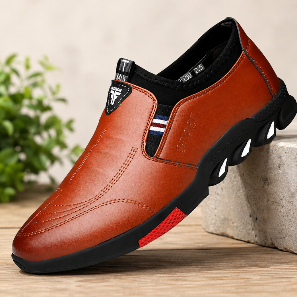 Saevan - Chaussures de ville haut de gamme légères et antidérapantes