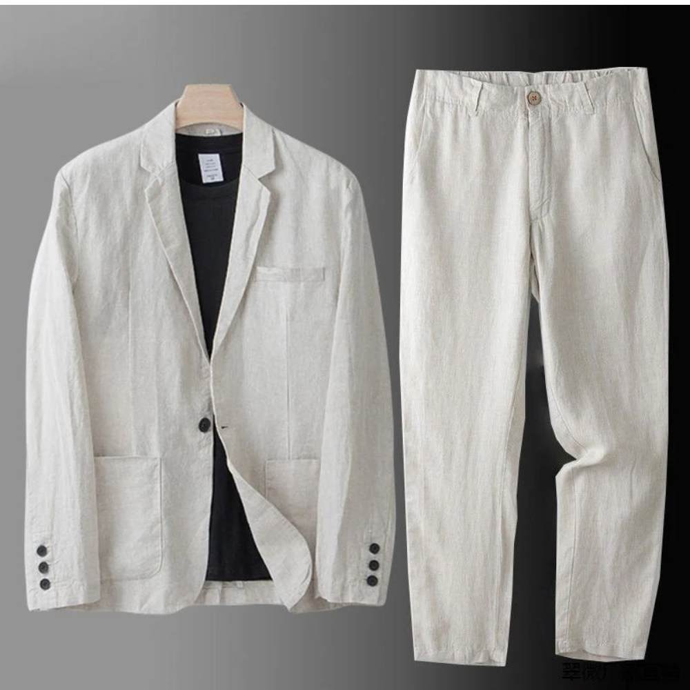 Aldemar - Ensemble en lin sur-mesure