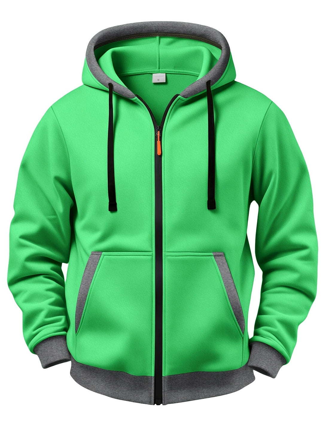 Brenner - Veste à capuche zippée au toucher doux