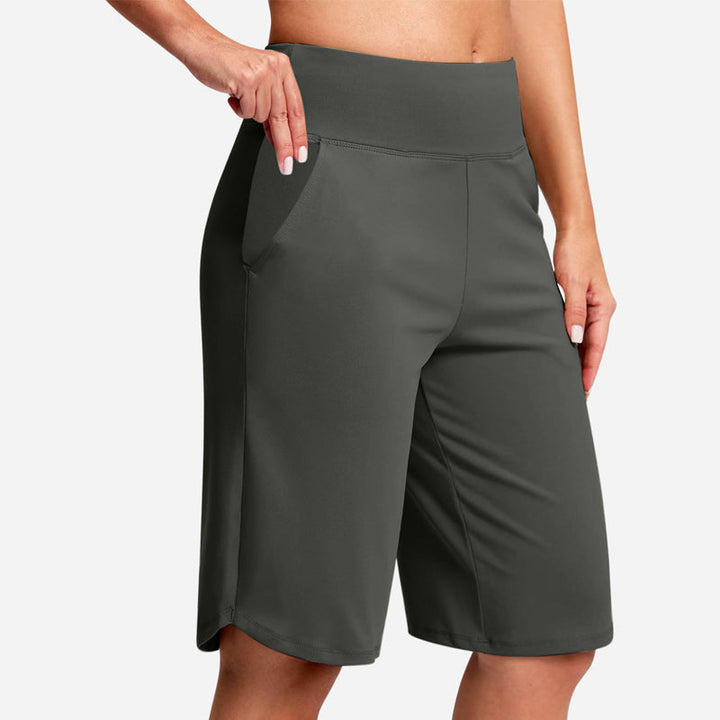 Odeliora - Bermuda taille haute confortable