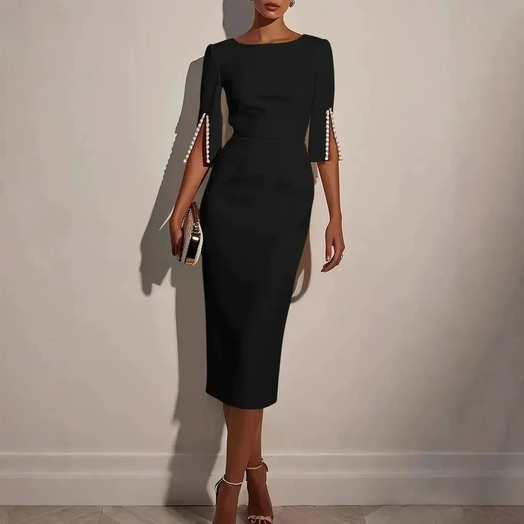 Anneliese - Robe fourreau stretch au toucher doux