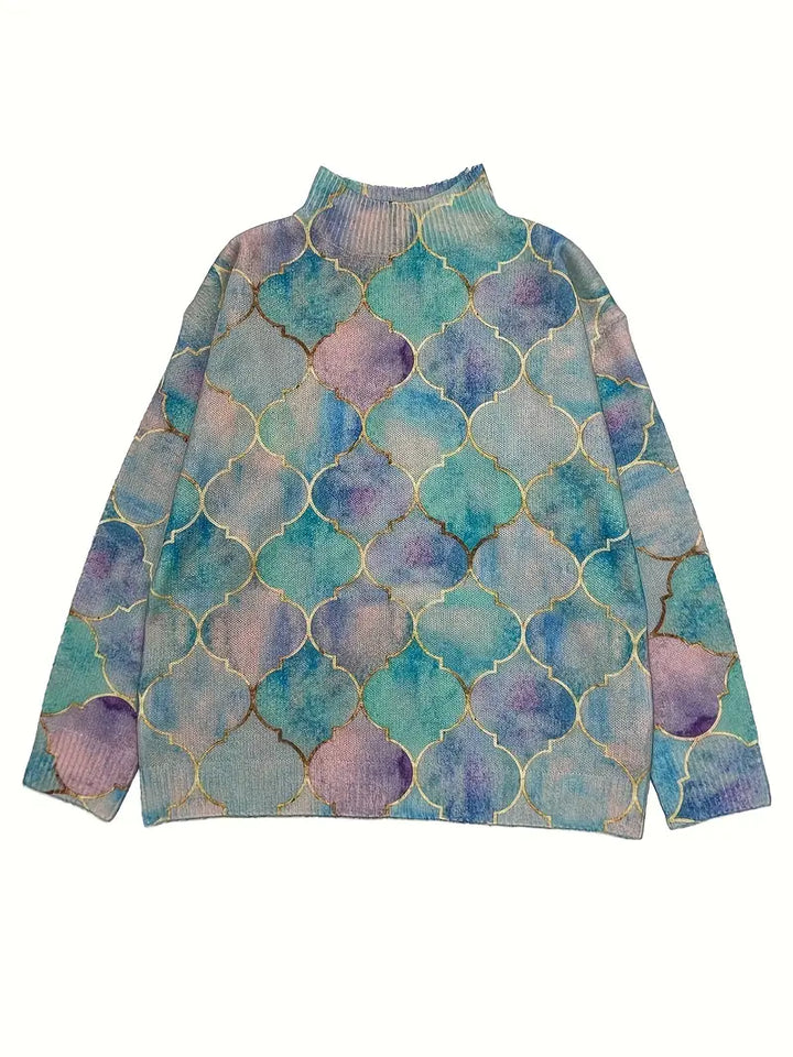 Esmée - Pull à col montant au toucher doux