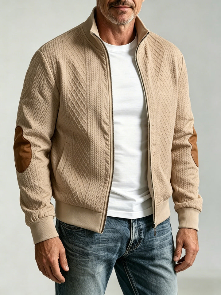 Flyn - Blouson teddy texturé