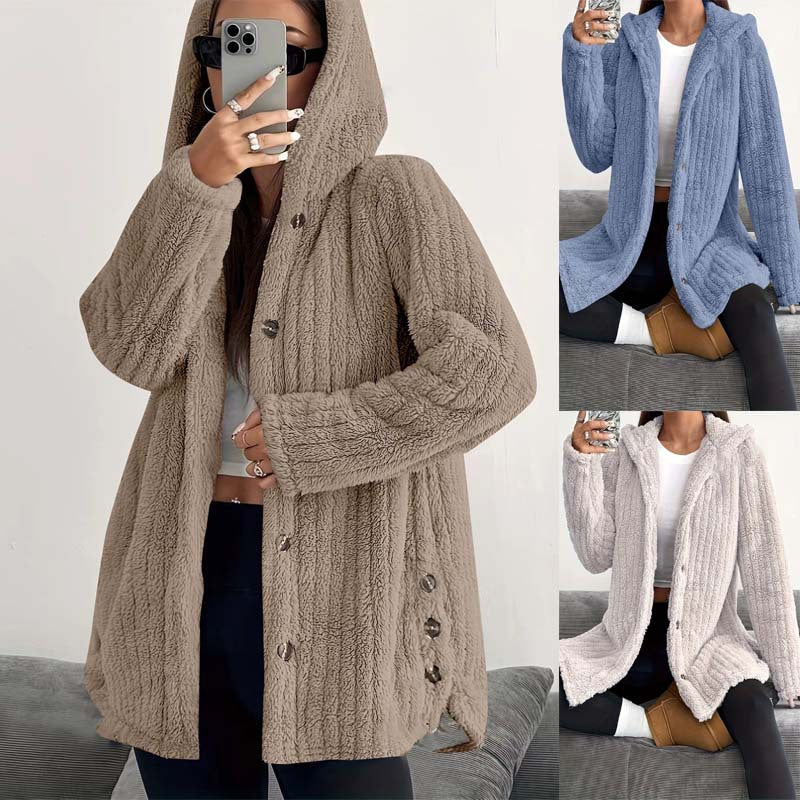 Bellarisse - Veste à capuche texturée et confortable