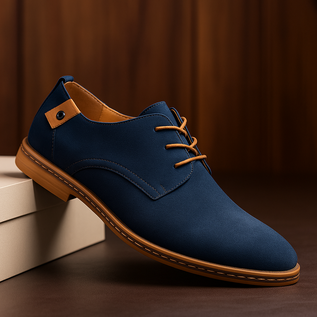 Blaine - Chaussures à lacets texturées