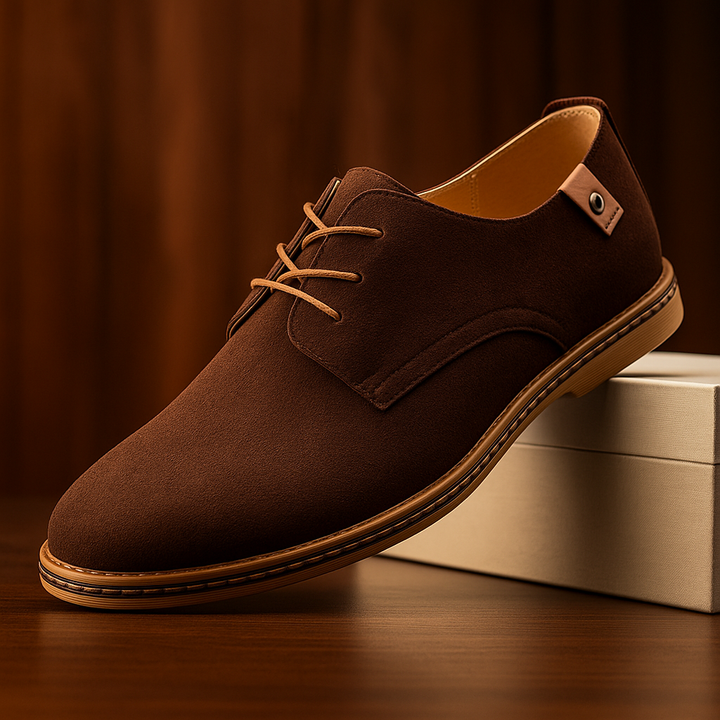 Blaine - Chaussures à lacets texturées