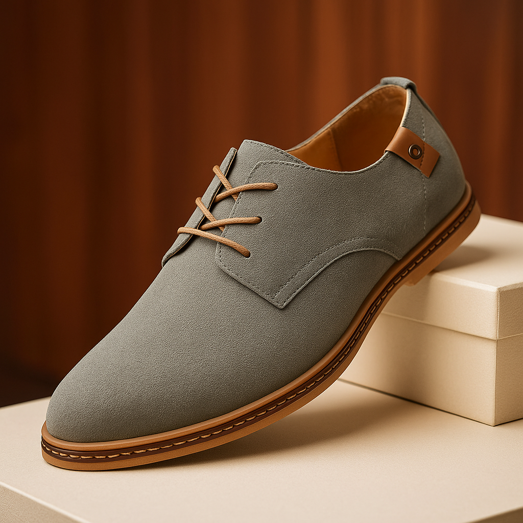 Blaine - Chaussures à lacets texturées