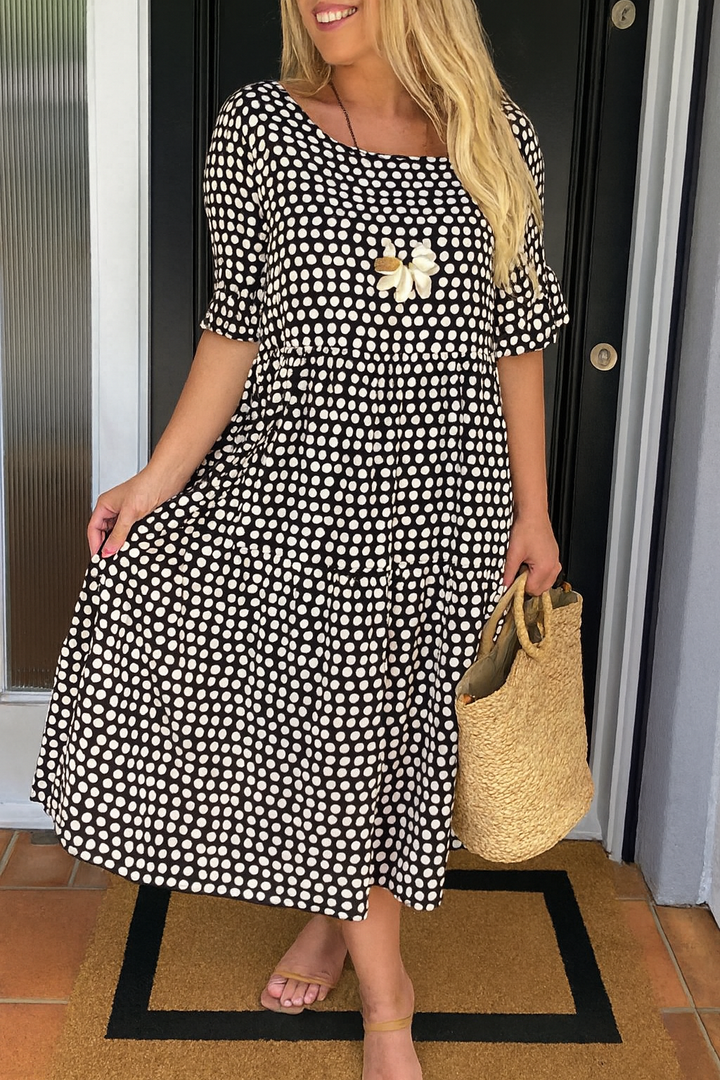 Xylavie - Robe midi aérienne