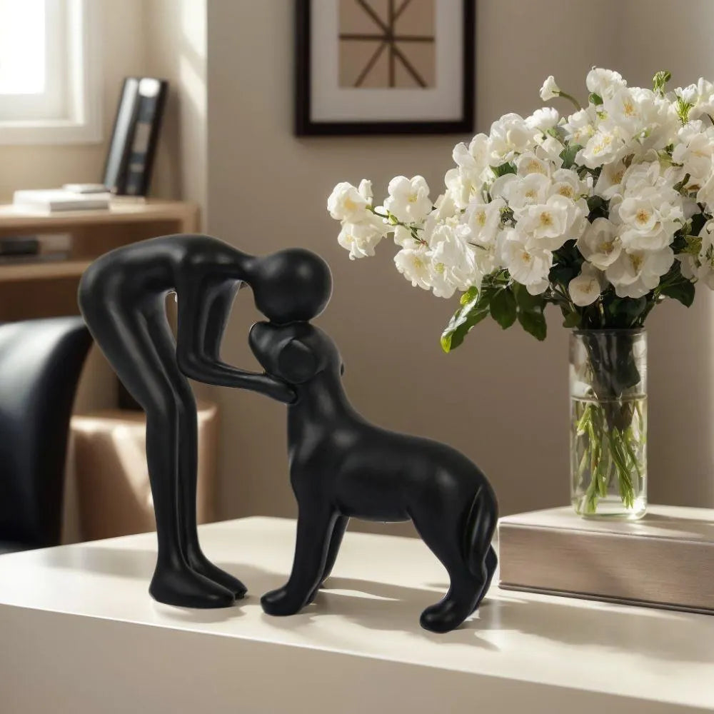 Avaloria - Statuette réconfortante pour les amoureux des chiens
