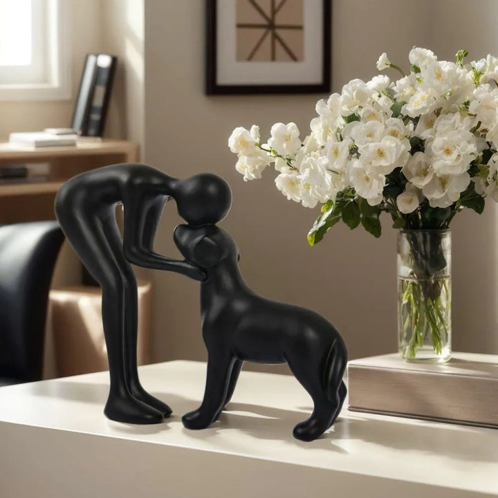 Avaloria - Statuette réconfortante pour les amoureux des chiens
