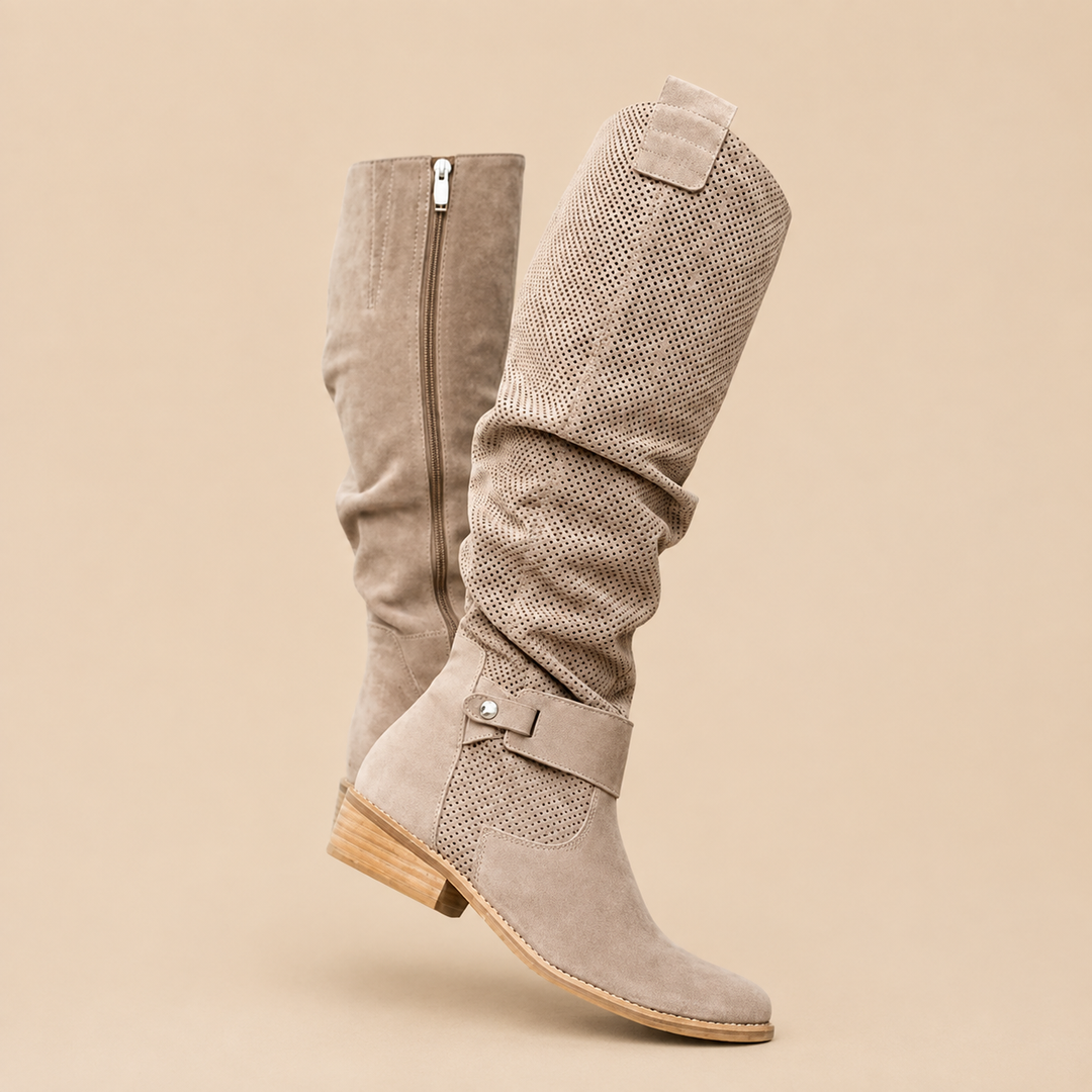 Amira - Bottines santiags rembourrées