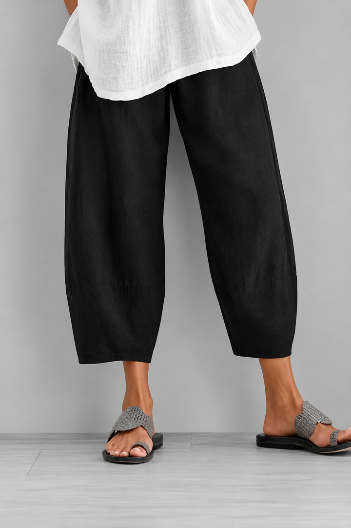 Eulorine - Pantalon large au toucher doux