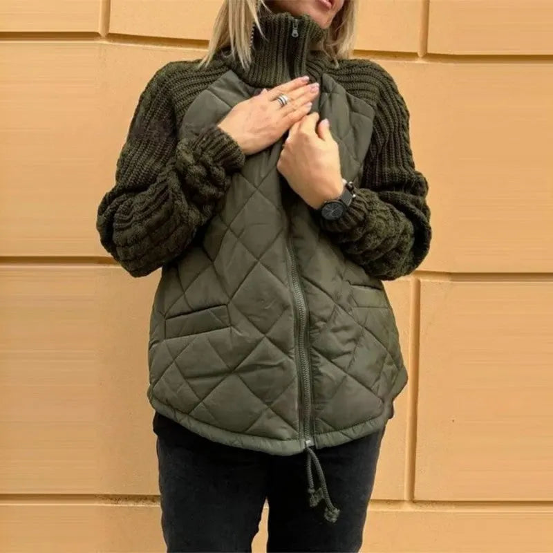 Corisanna - Gilet zippé en maille chaude